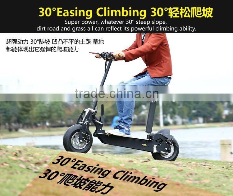 li-ion battery stand up electric scooter