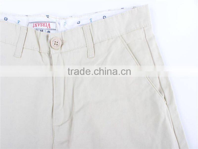 Mens new arrival cheap100%cotton stock apparel washed shorts