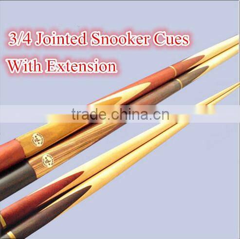 Professional Pool Cue Billiards 19oz 3/4 Jointed Maple Pool Cue Stick