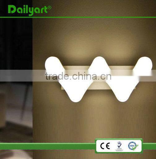 New Technology China Dailyart night light wall clock