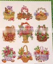 new design in stack easter bunny stickers