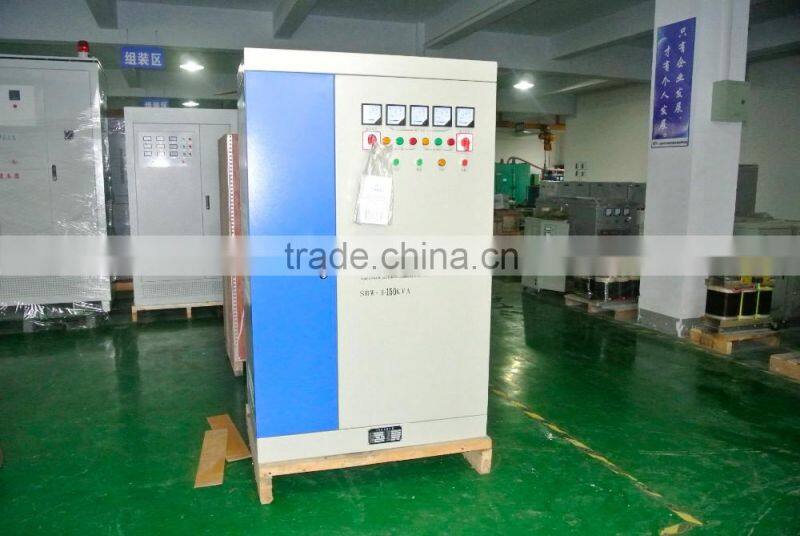 hot selling product 3 phase servo voltage stabilizer 50kva