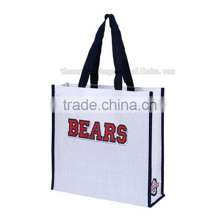 Super Quality Custom Print Promotional Hemp Woven Bag
