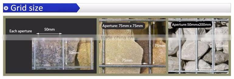 New style welded wire mesh Garden gabion baskets on line