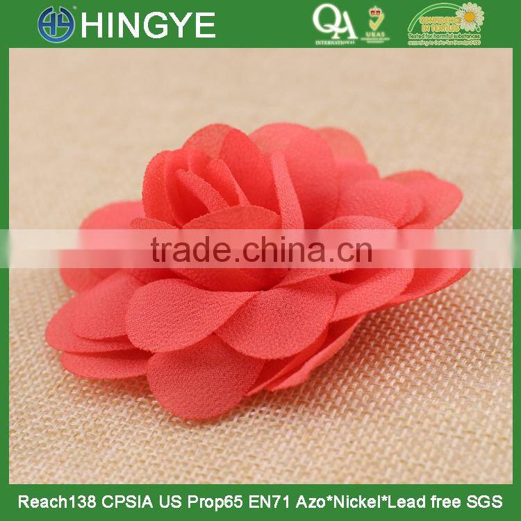 Hot selling gorgeous chiffon flower for children headband decoration -M109-1