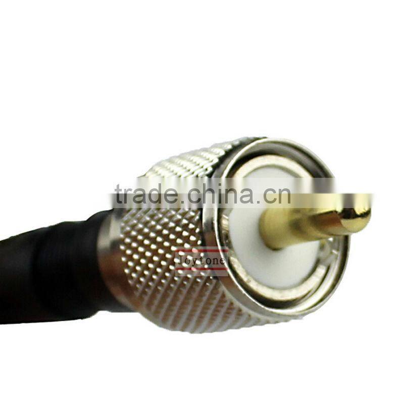 Pink NAGYA RC-ECH-142 5 Meter RG-142 Cover Extension Cable for MORLA YAESU IM KENOD Mobile Radio Antenna