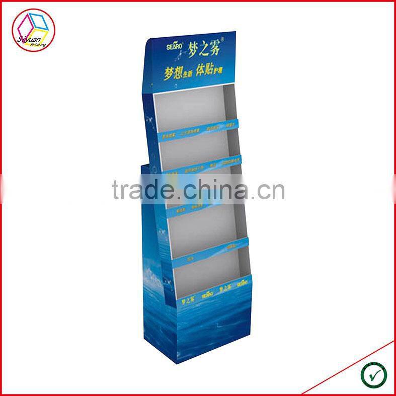 High Quality Cardboard Book Display Stands