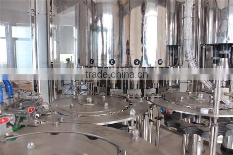 Bottled Pure water production line 3-in-1 machine water filling,washing,capping