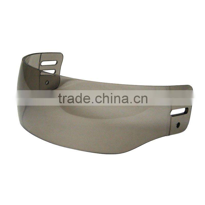clear polycarbonate shield ice hockey helmet visor