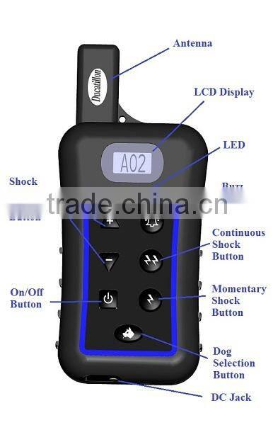 Dog In-ground radio invisible dog garden fencing with remote control