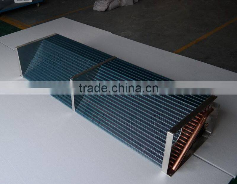 copper tube and aluminum fin coil for evaporator