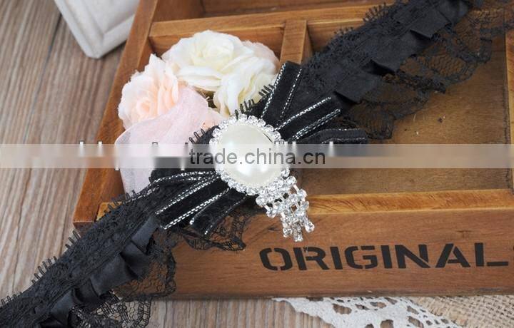 Black Ribbon Pet Dog Cat Scarf Collar