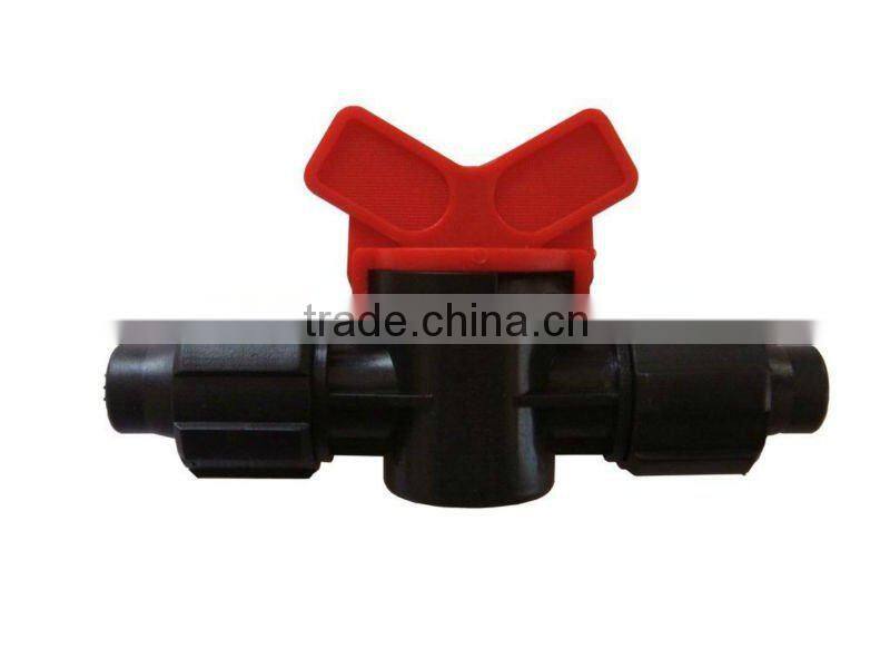 dual barb 16mm irrigation mini valve