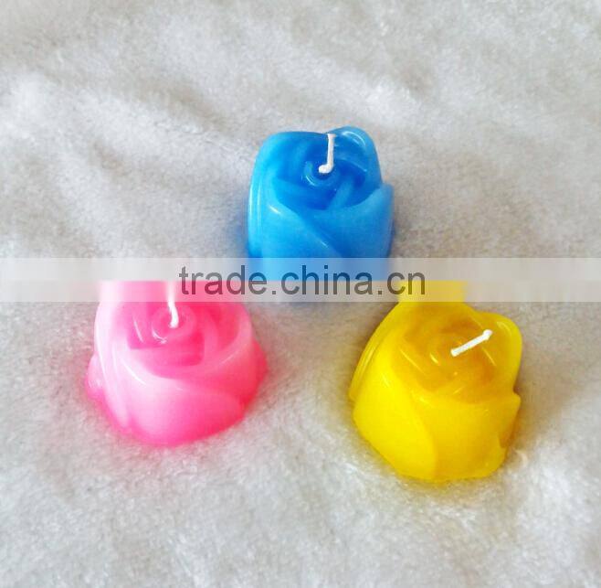 Scented Flower Tin Candles