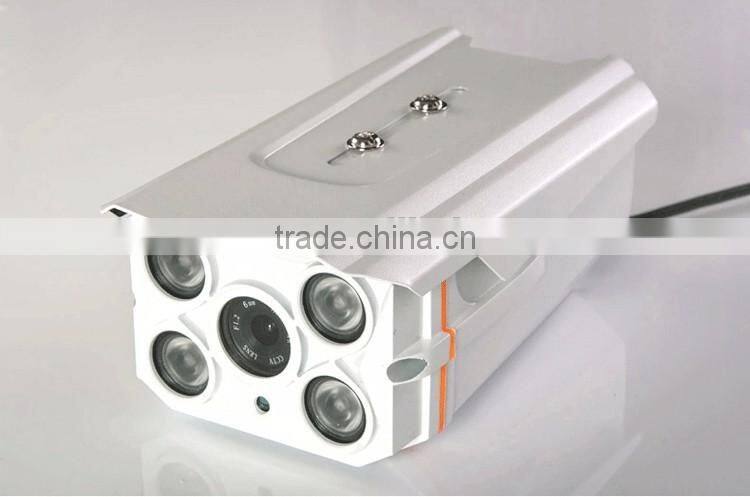 WDR Outdoor Security POE H.265 IP Network Camera 2.0MP 1080P Panasonic 34229 CMOS Hi3516D 6mm Lens Audio USB (SIP-E07-229DP)