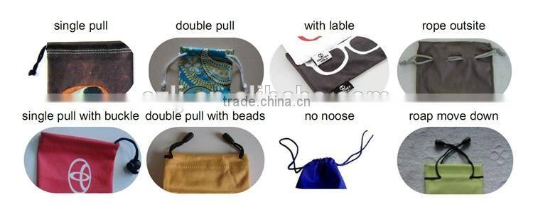 OEM fashion eyeglass case, colorful sunglasses pouch, microfiber wristband phone pouch