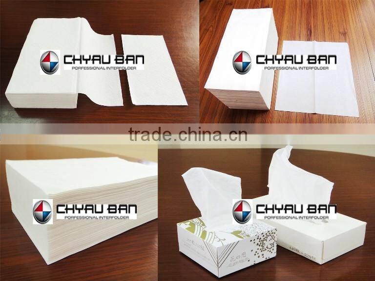 Converting Paper Facial Tissue Dispenser Box Design Production Line
