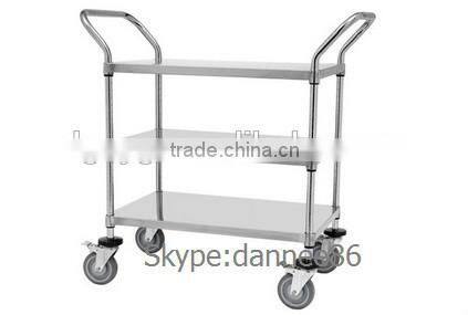 Stainless steel Trolley Service Trolley