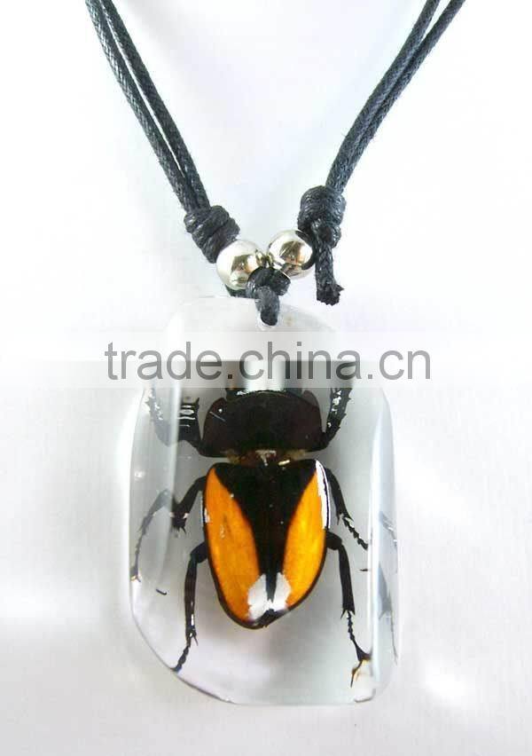 Real Baltic Insect Amber Bead Necklace Design