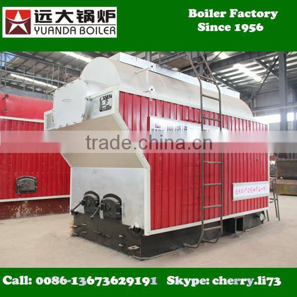 2016 high quality DZH series 2000kg/h wood burning boilers