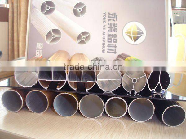 Aluminum alloy round pipe profiles