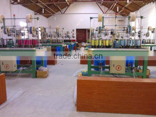 plastic ribbon buckle with rope custom logo curved