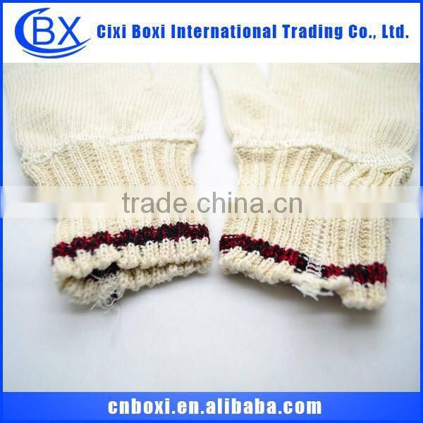 China wholesale high quality modern design working glove,health work safety cotton gloves