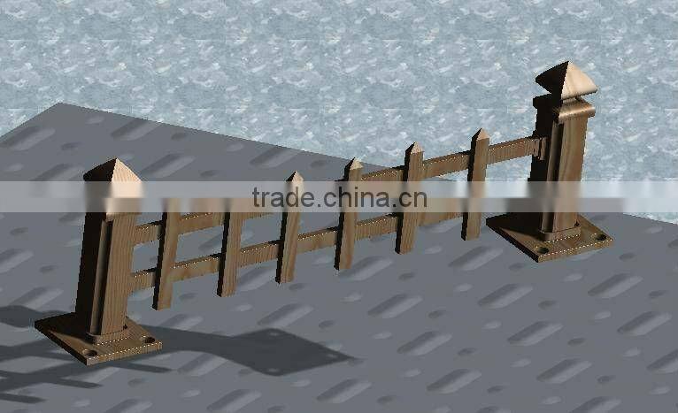 safe and utility-CONCH pvc profile fence