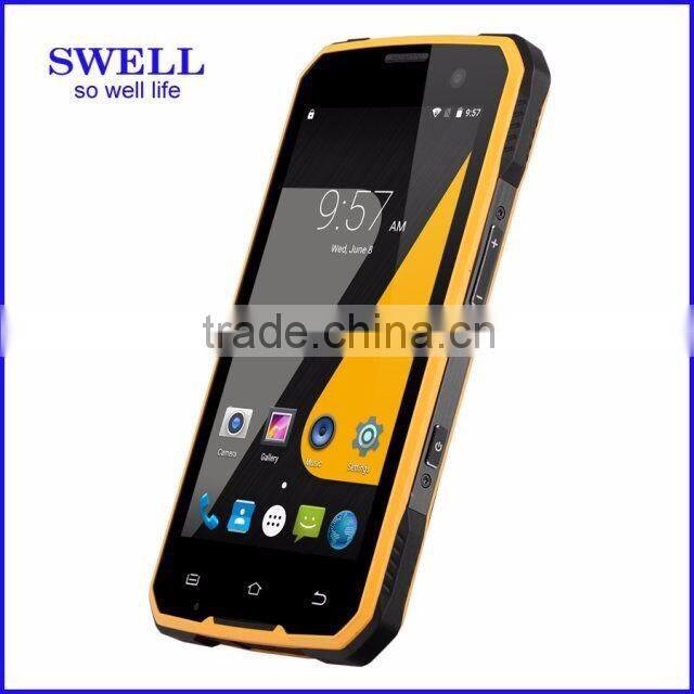 Android5.1 4.7inch shock resistant smarphone SOS PTT NFC rugged pad 4.7inch IR remote NFC 3G dal sim SJ7