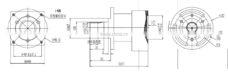 Gearbox for Engraving Machine