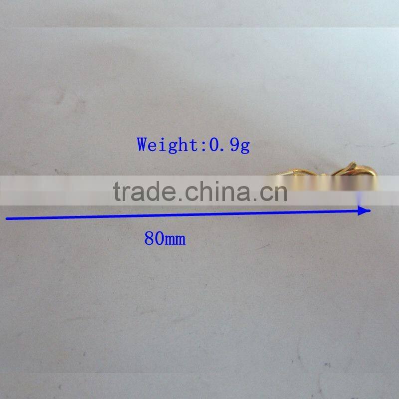 Gold Color Mobile Phone Straps With Lobster Lock For Wholesale