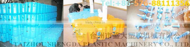 machine makes plastic pontoon