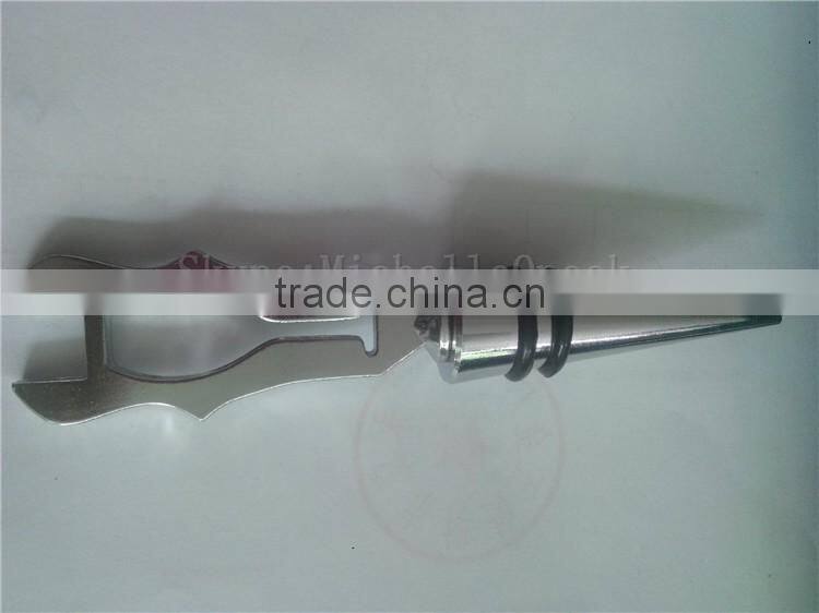 Popular Ox horn shape wine stopper exist mold