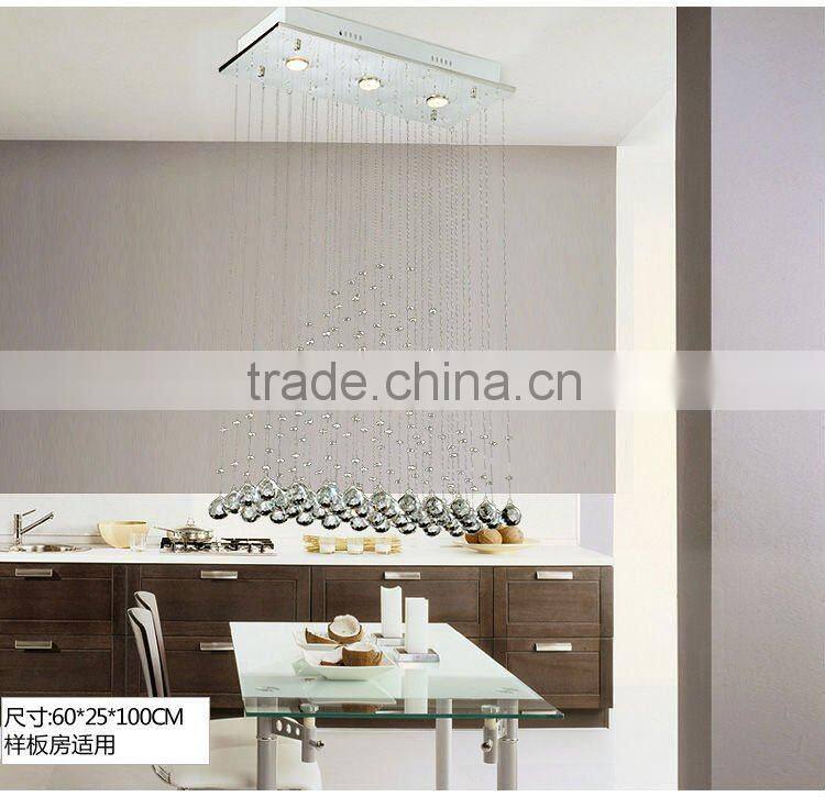 Hot selling Crystal Chandelier,Modern and simple crystal light, Crystal Ceiling Lamp,Crystal living room lamps