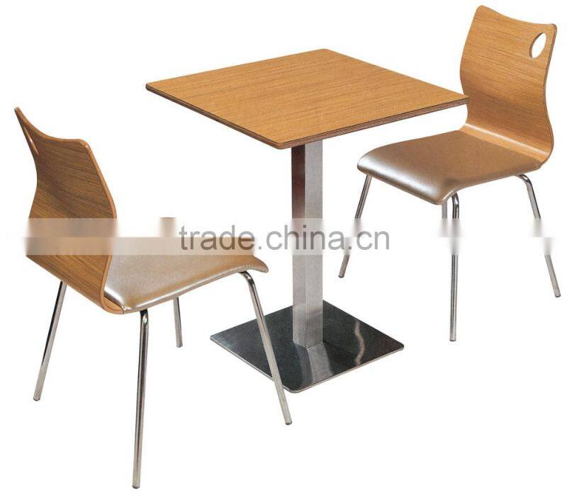 Modern KFC restaurant dining table and chair GZH-G725