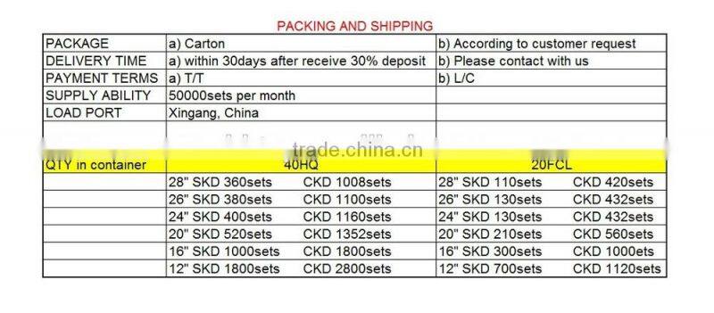 28" vintage bike made in china SH-TR158