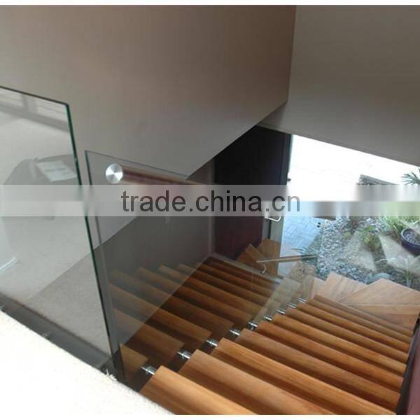 China manufacturer balcony glass mount top handrail bracket flexible
