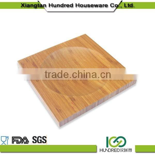 Fashion and hot sale nature thick bamboo cutting board