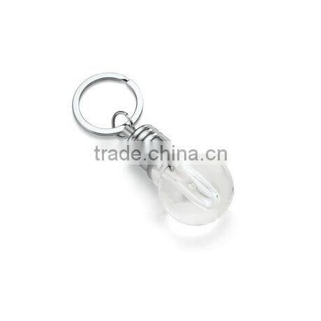 LED Flashlight Light Bulb Key Ring Keychain Lamp Torch