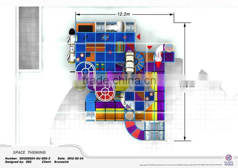 Cheer Amusement space theme large attraction
