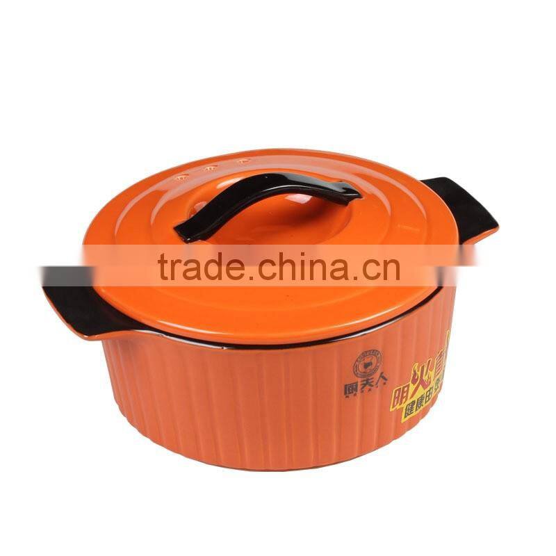 korea popular ceramic cooking ware with shining color