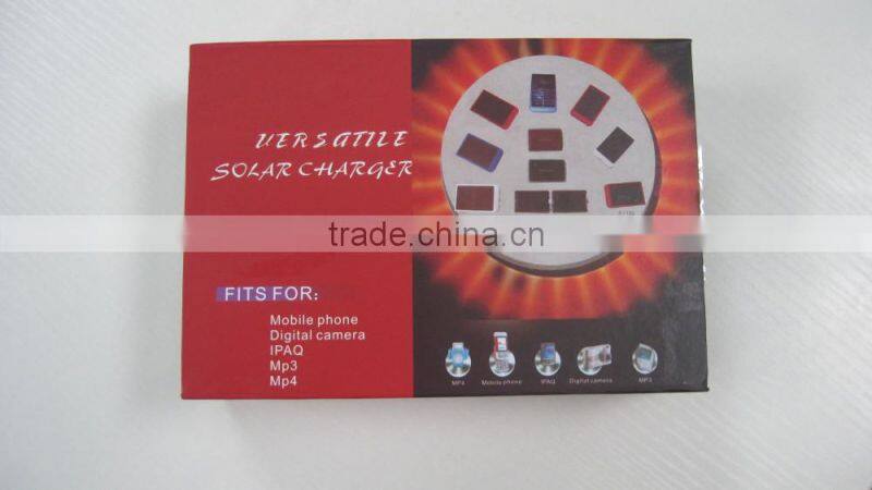 the creative high capacity original solar Power Bank for travel set