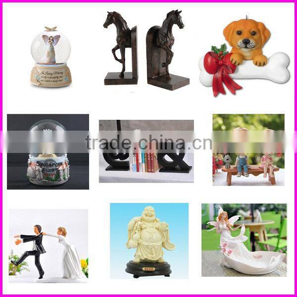 New Design Resin Golden Wedding Souvenirs Philippines