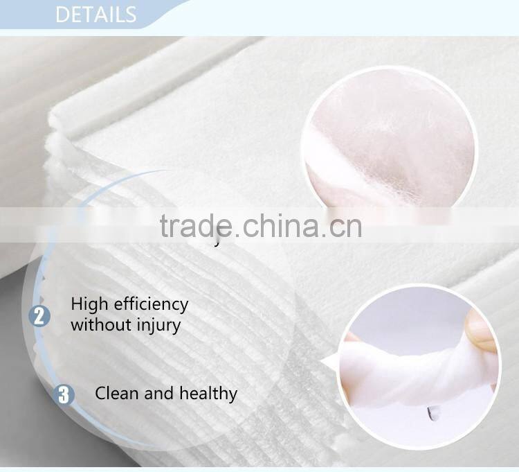 Textile fabric for cotton pad healthy makeup cotton pad