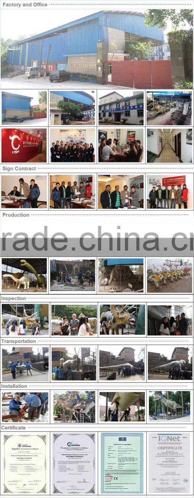 Musical fabric lantern for theme park on sale