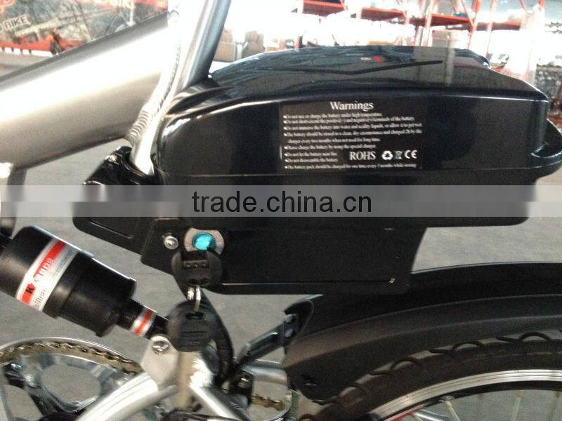 20" 36v 10Ah foldable e-bike with EN15194 approval