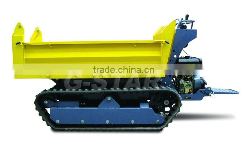 BY1000M construction tools ce certificated tracked power barrow