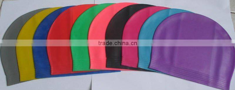 Latex swim cap