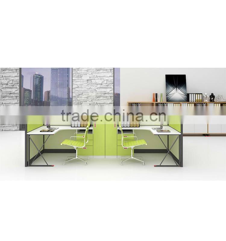 Latest office furniture design staff tables, clerk desks, work office workstation