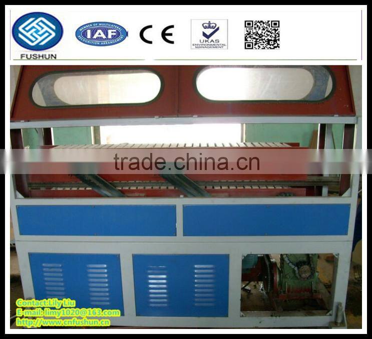 wpc wood plastic composite decking profile machine